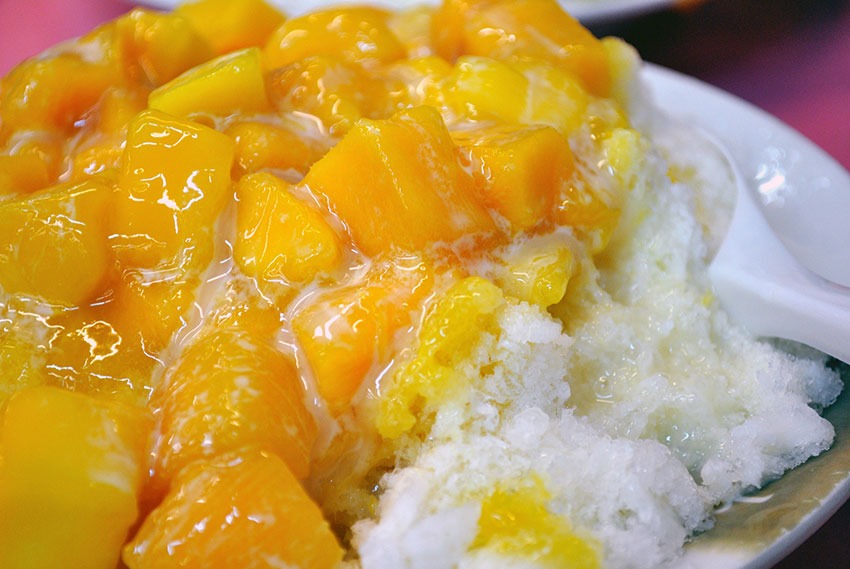 マンゴーかき氷