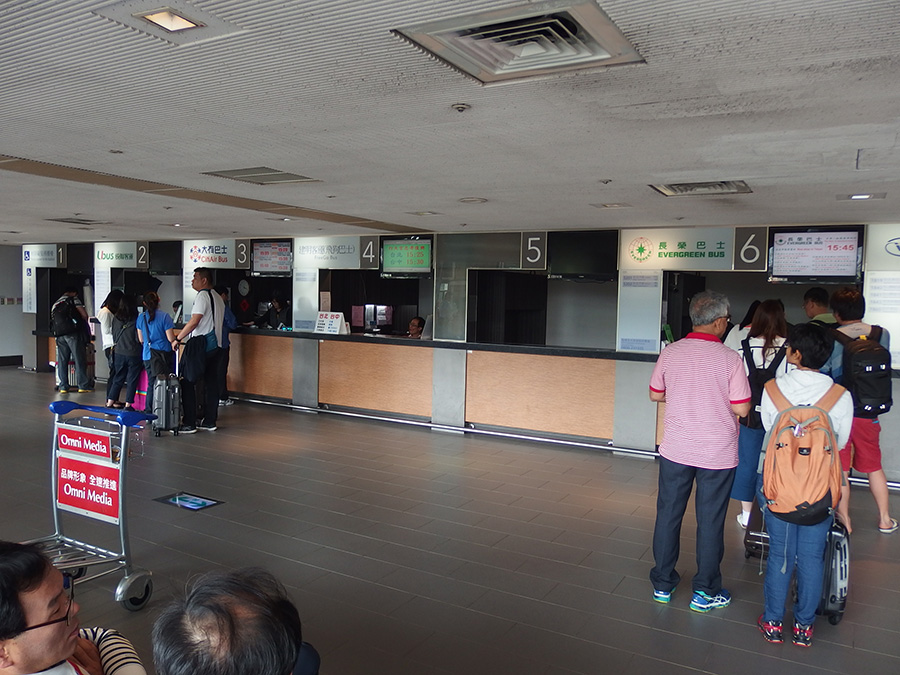 台湾の桃園空港から台北にバス移動する方法