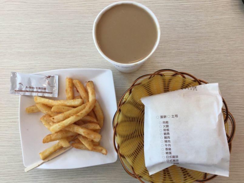 台湾で朝食~早餐店~